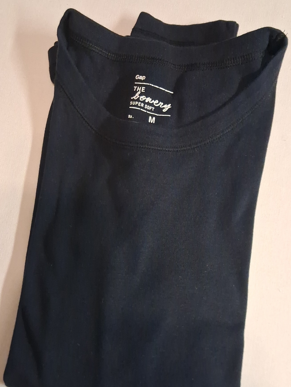 GAP Women Crew Neck T-Shirt in Navy